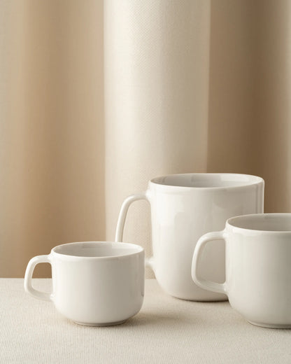 Revol MADELEINE ESPRESSO CUP AND SAUCER 8CL Alabaster white SKU: '660564