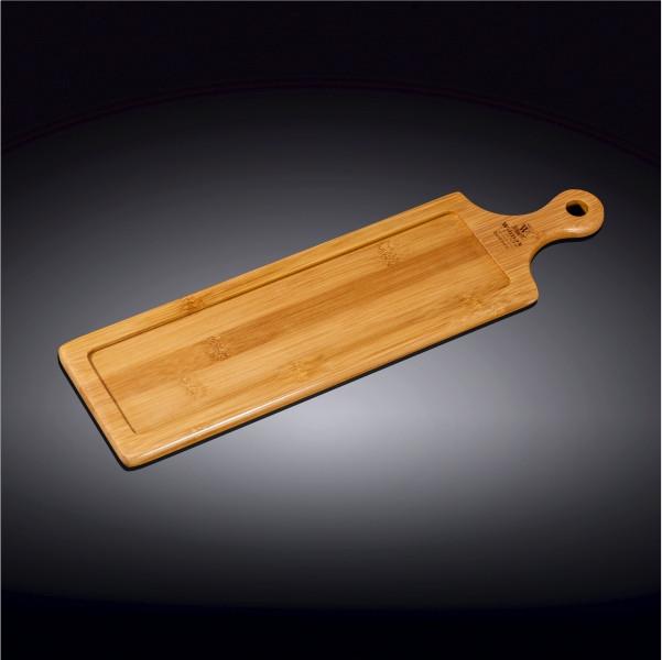 Wilmax Natural Bamboo Tray 15.5" X  4.5" SKU: WL-771008/A