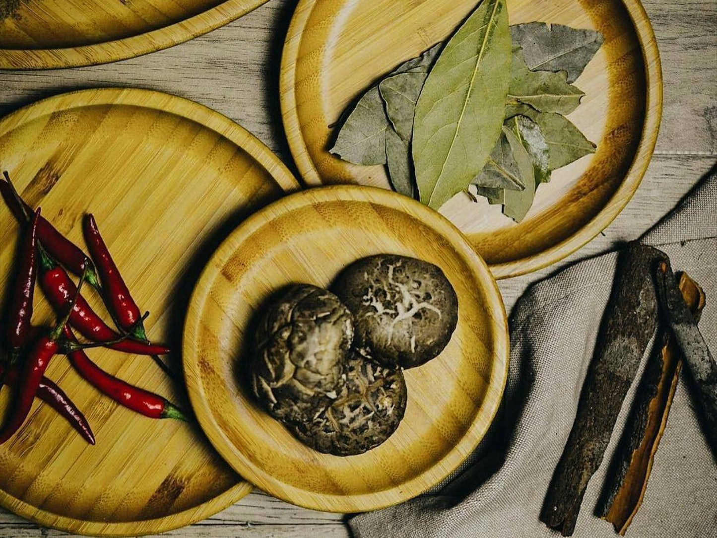 Wilmax Natural Bamboo Plate 6" | 15 Cm SKU: WL-771030/A