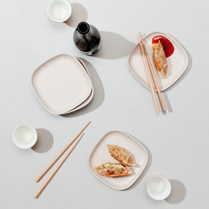 Cocktail Plate Set x 6 - Stone