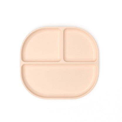 Divided Plate with rim -  Blush
