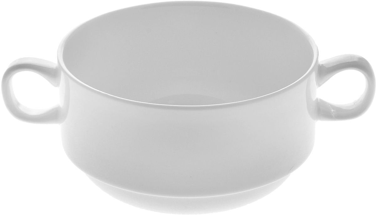 Wilmax Fine Porcelain Soup Cup  4" | 10 Cm 10 Fl Oz | 300 Ml SKU: WL-991025/A