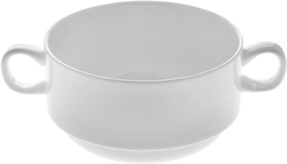 Wilmax Fine Porcelain Soup Cup  4" | 10 Cm 10 Fl Oz | 300 Ml SKU: WL-991025/A