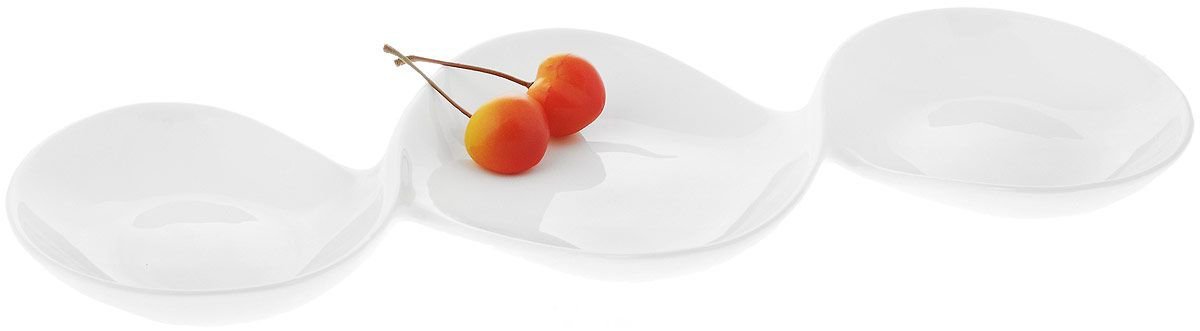 Wilmax Fine Porcelain Divided Dish 14.5" | 37 Cm SKU: WL-992416/A