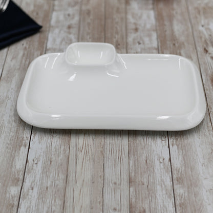 Fine Porcelain Rectangular Platter 10? X 6?| 25.5 X 15 Cm WL-992574/A
