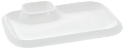 Wilmax Fine Porcelain Rectangular Platter 10" X 6"| 25.5 X 15 Cm SKU: WL-992574/A