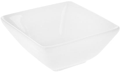 Wilmax Fine Porcelain Square Dish 4" X 3.75" X 2" | 10 X 9.5 X 5 Cm 5 Fl Oz| 150 Ml SKU: WL-992610/A