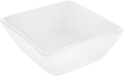 Wilmax Fine Porcelain Square Dish 4.75" X 4.5" X 2.5" | 12 X 11 X 6 Cm 11 Fl Oz |330 Ml SKU: WL-992611/A