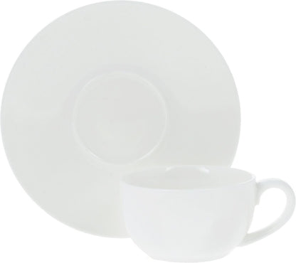 Wilmax Fine Porcelain 3 Oz | 100 Ml Coffee Cup & Saucer SKU: WL-993002/AB