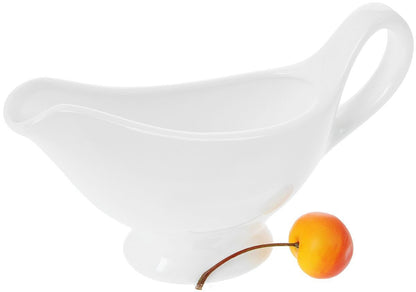 Wilmax Fine Porcelain Sauce Boat 6 Oz | 170 Ml SKU: WL-996013/A