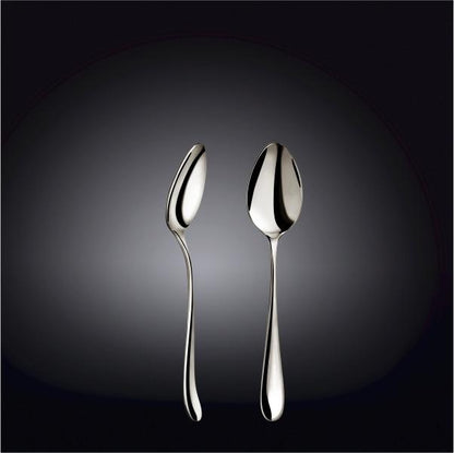 Wilmax High Polish Stainless Steel Teaspoon (Mug)  6.5" | 16 Cm White Box Packing SKU: WL-999103/A