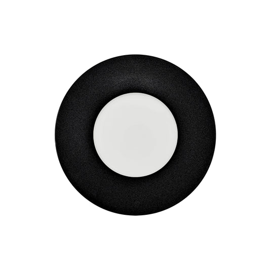 JL Coquet  NOIR PAILLETE - Assiette ? dessert, 2011 5.51 Inch SKU: DMO1028NPAIBLNC000