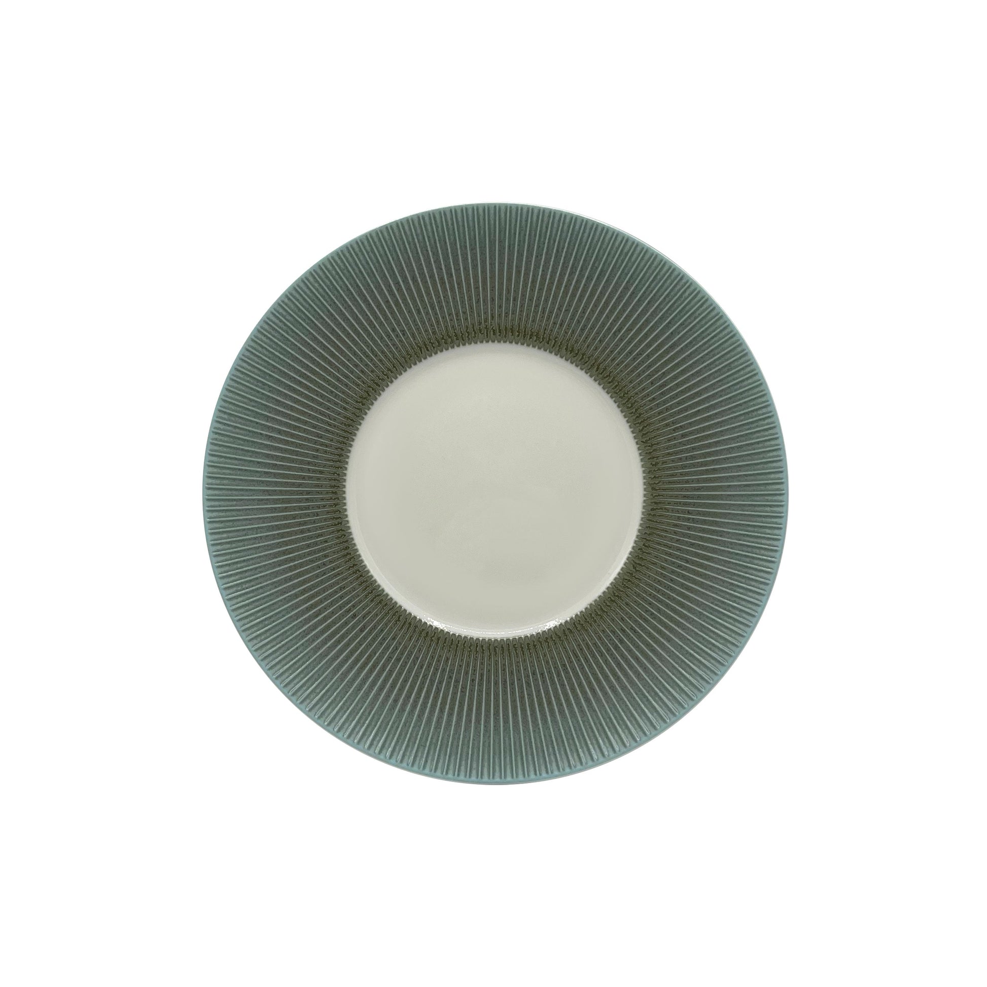 JL Coquet  TODRA Vert -  Assiette ? dessert, Bol?ro 5.12 Inch SKU: BOL1028TVERCREM000