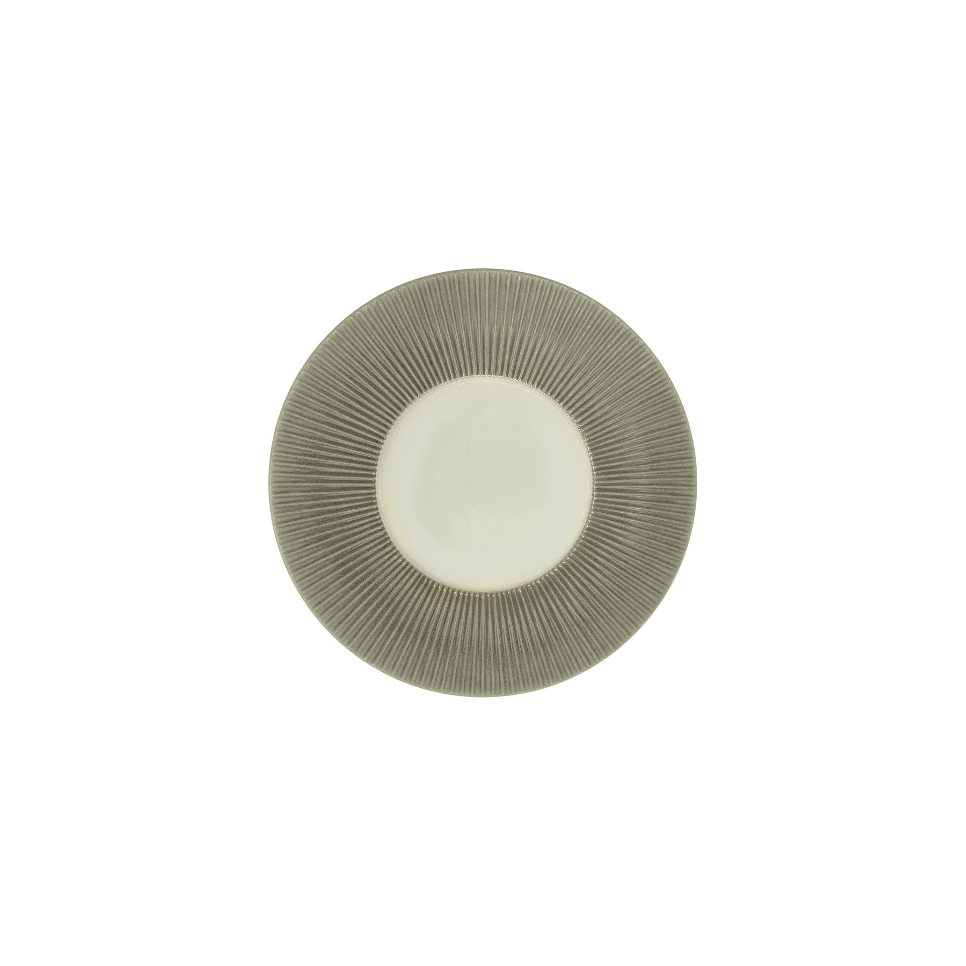 JL Coquet  TODRA Gris - Assiette ? pain, Bol?ro 3.15 Inch SKU: BOL1008TGRICREM000