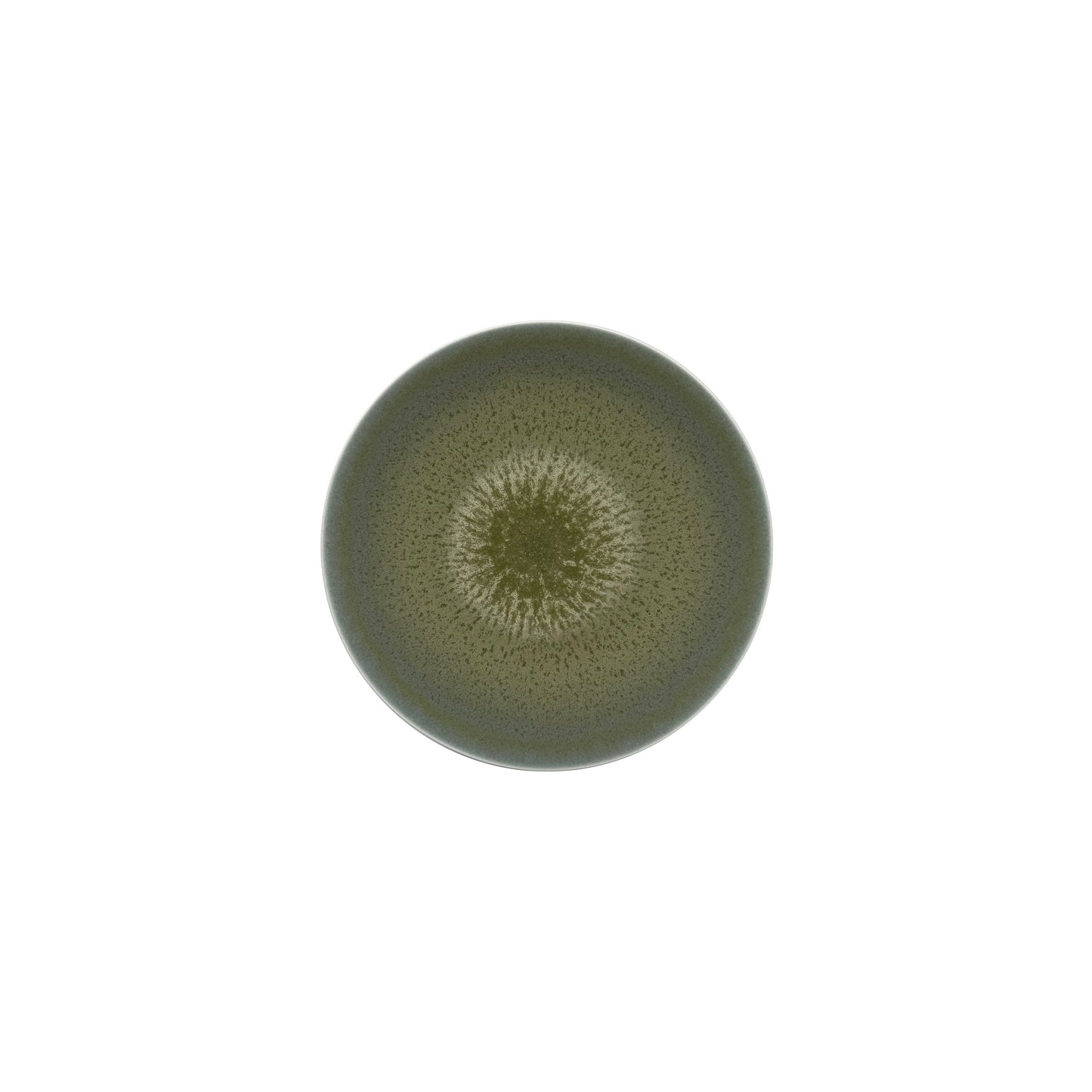 JL Coquet  TODRA Vert - Assiette ? pain 6.1 Inch SKU: AGO1008TVERCREM000
