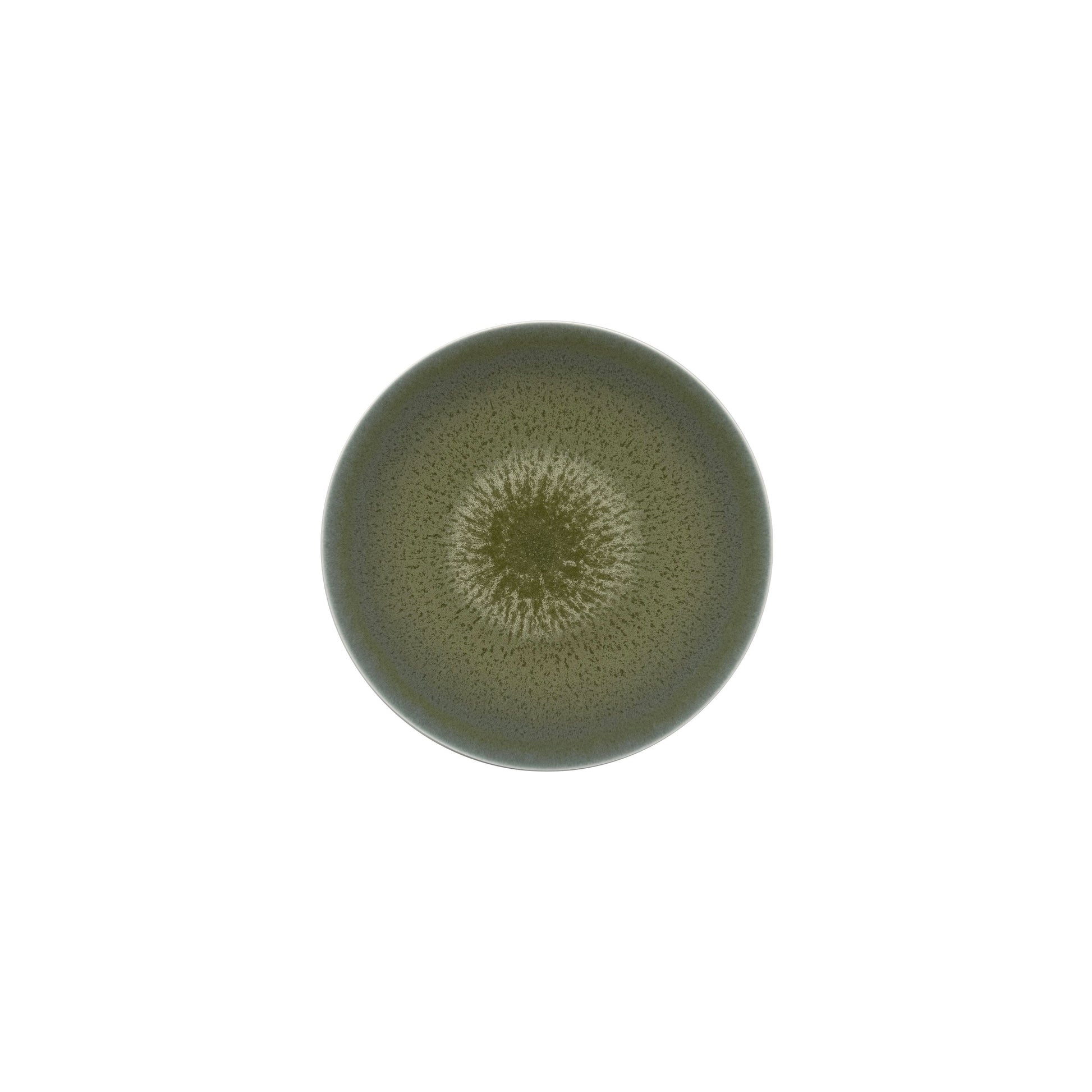 JL Coquet  TODRA Vert - Assiette ? pain 6.1 Inch SKU: AGO1008TVERCREM000