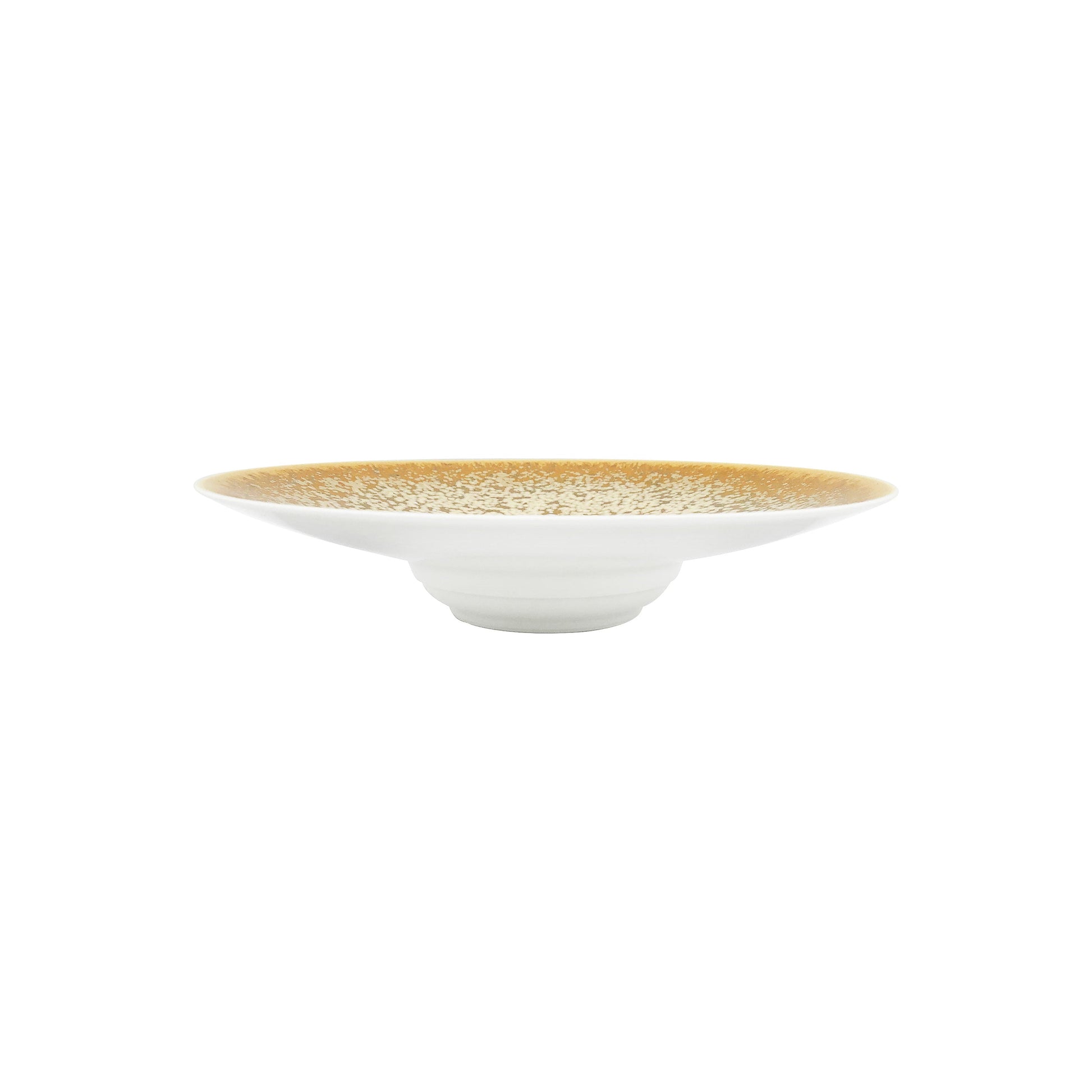 JL Coquet  SONC Ocre - Assiette creuse ? aile PM 7.48 Inch SKU: HOR1026OCRECREM000