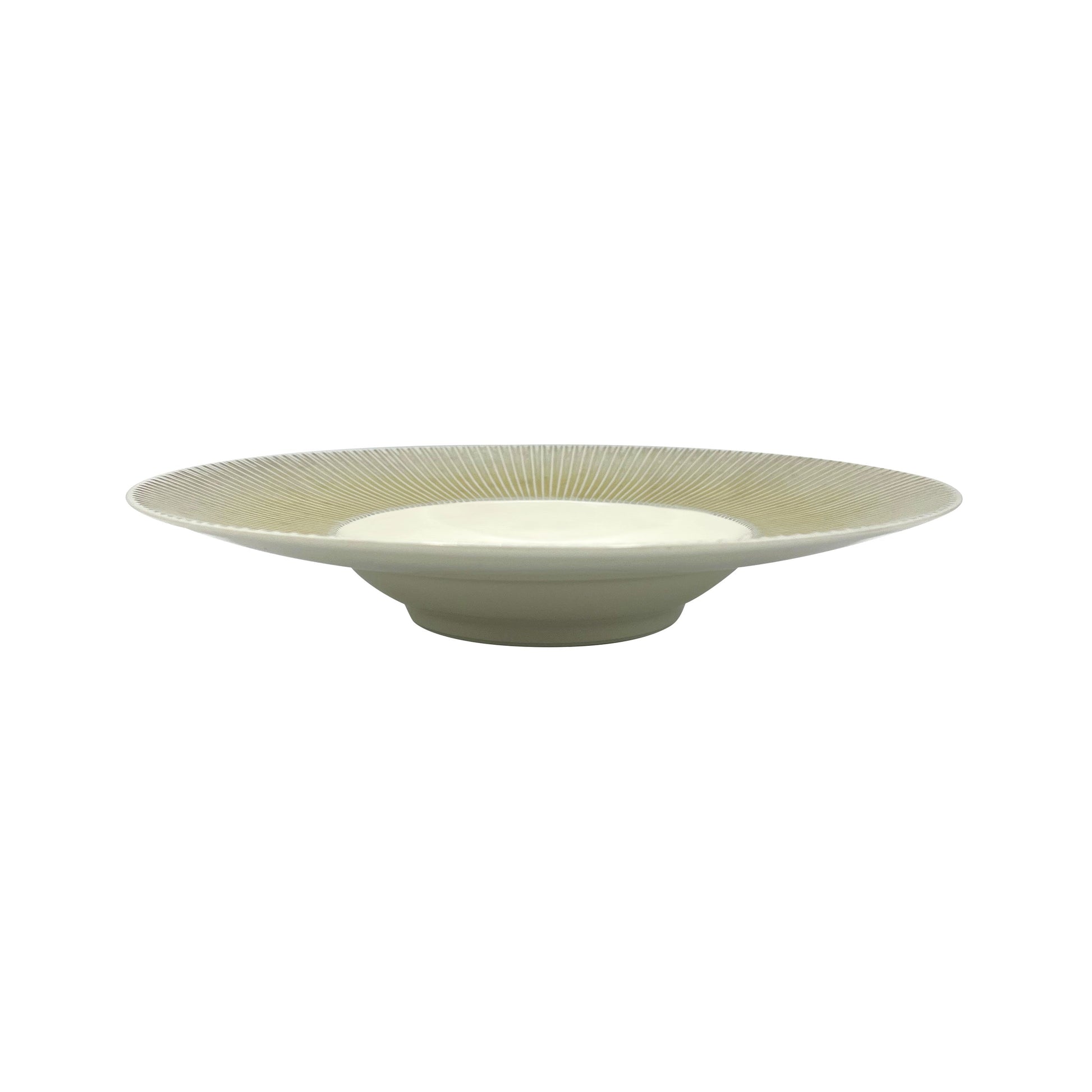 JL Coquet  DUNE - Assiette creuse ? aile JDC, Bol?ro 10.63 Inch SKU: BOL1052DUNECREM000