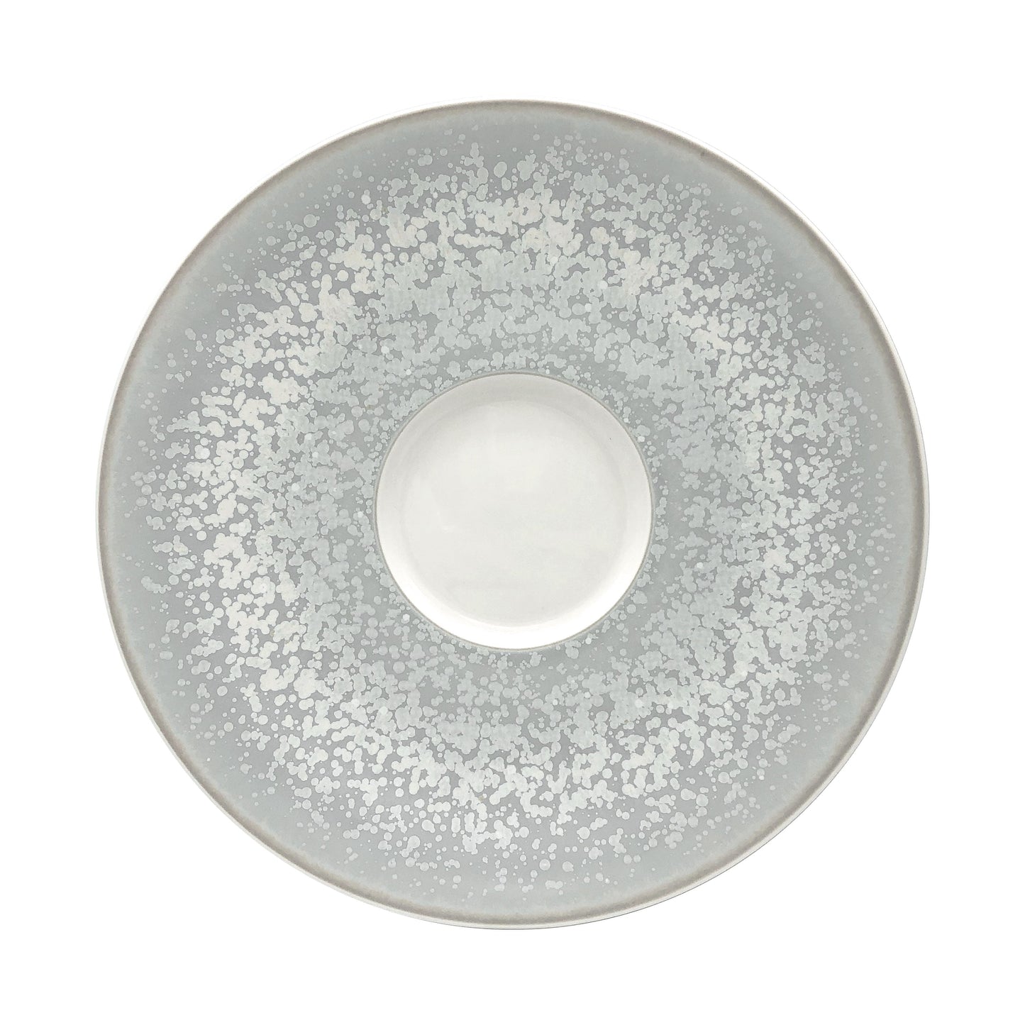 JL Coquet  SONG Orage - Assiette Mise en bouche 3.94 Inch SKU: HOR1031SGOCCREM000