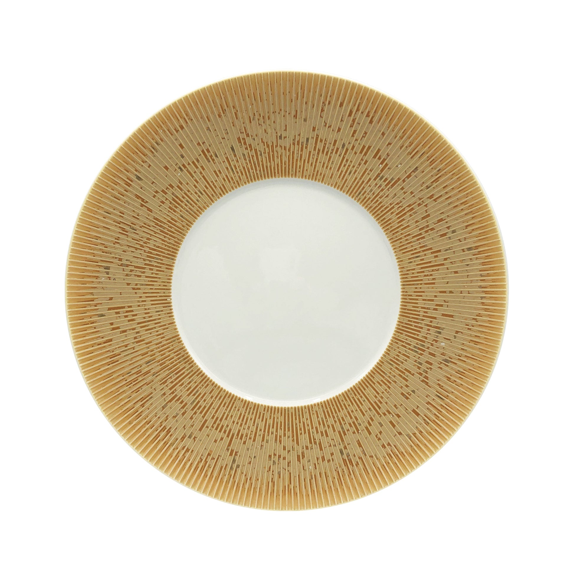 JL Coquet  SONG Ocre - Assiette plate, Bol?ro 10.63 Inch SKU: BOL1034OCRECREM000
