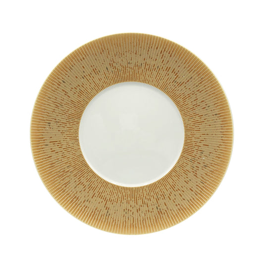 JL Coquet  SONG Ocre - Assiette plate, Bol?ro 10.63 Inch SKU: BOL1034OCRECREM000