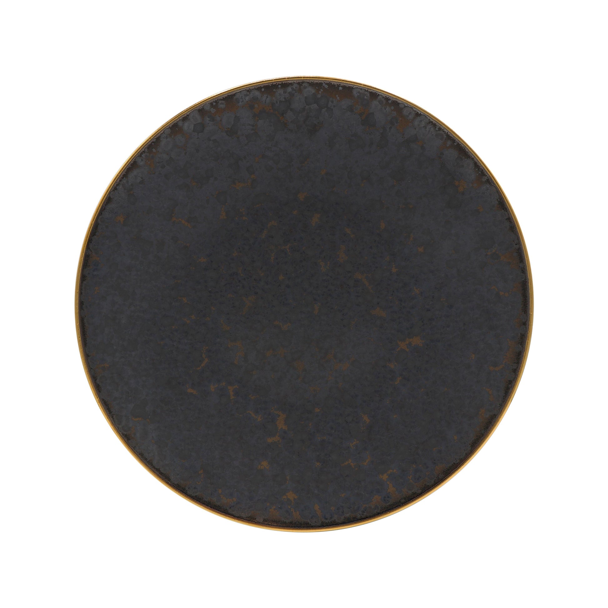 JL Coquet  AGUIRRE Filet Or - Assiette plate 10.63 Inch SKU: AGO1034AGUIBLNCA00