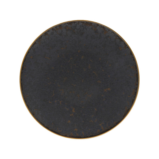 JL Coquet  AGUIRRE Filet Or - Assiette plate 10.63 Inch SKU: AGO1034AGUIBLNCA00