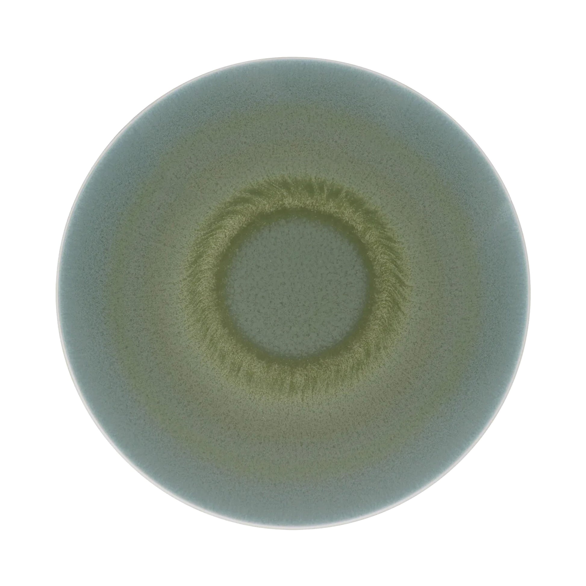 JL Coquet  TODRA Vert - Assiette 29 cm 11.42 Inch SKU: AGO1002TVERCREM000