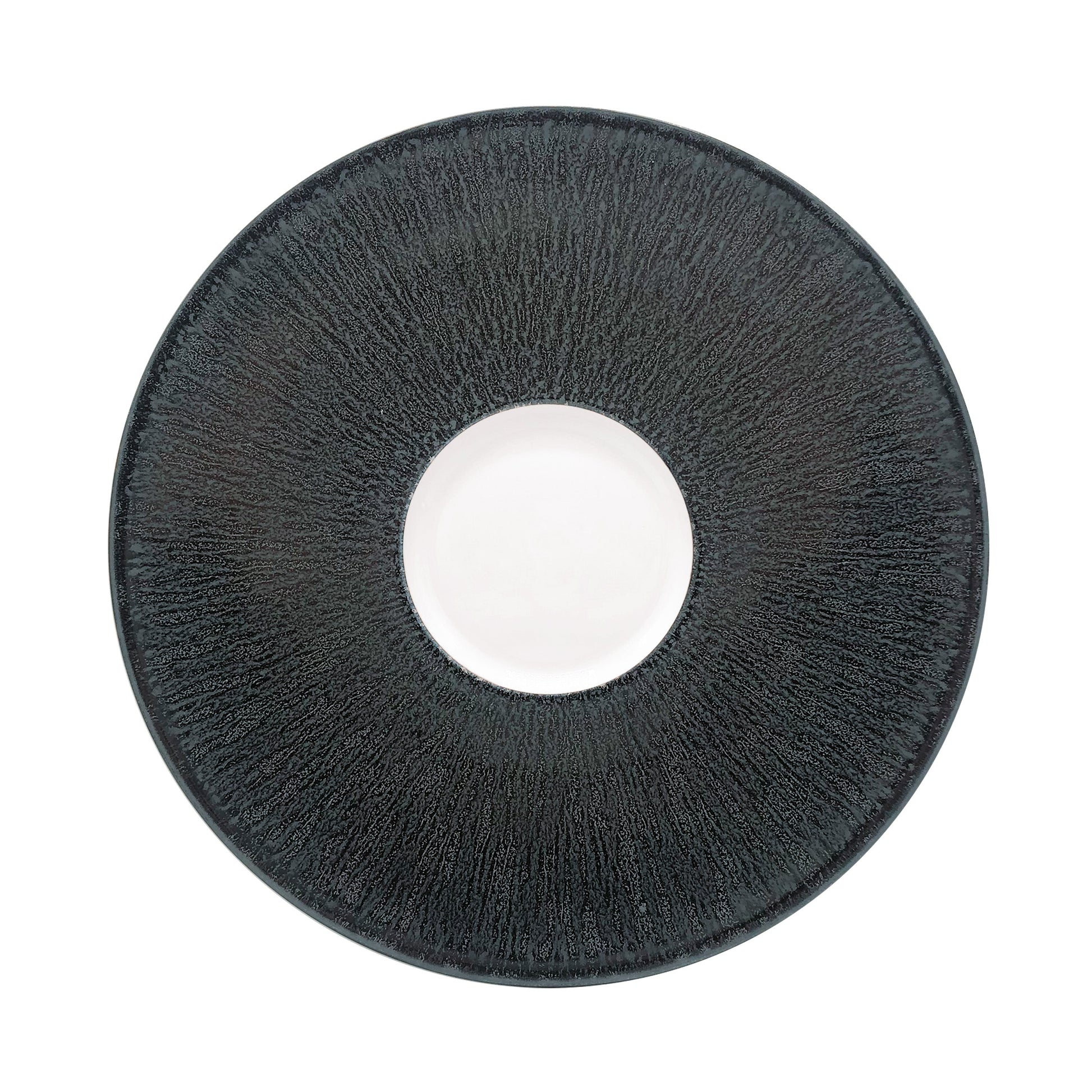 JL Coquet  LES HEURES DE LA NUIT - Assiette Mise en bouche 11.42 Inch SKU: HOR1031HDLNBLNC000