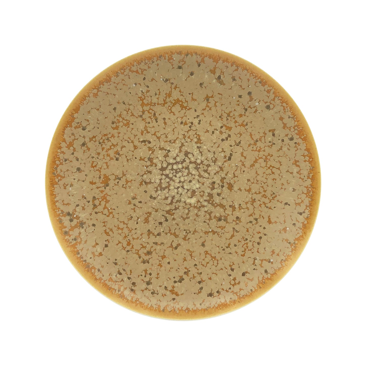 JL Coquet  Song Ocre - Assiette plate 10.63 Inch SKU: AGO1034OCRECREM000