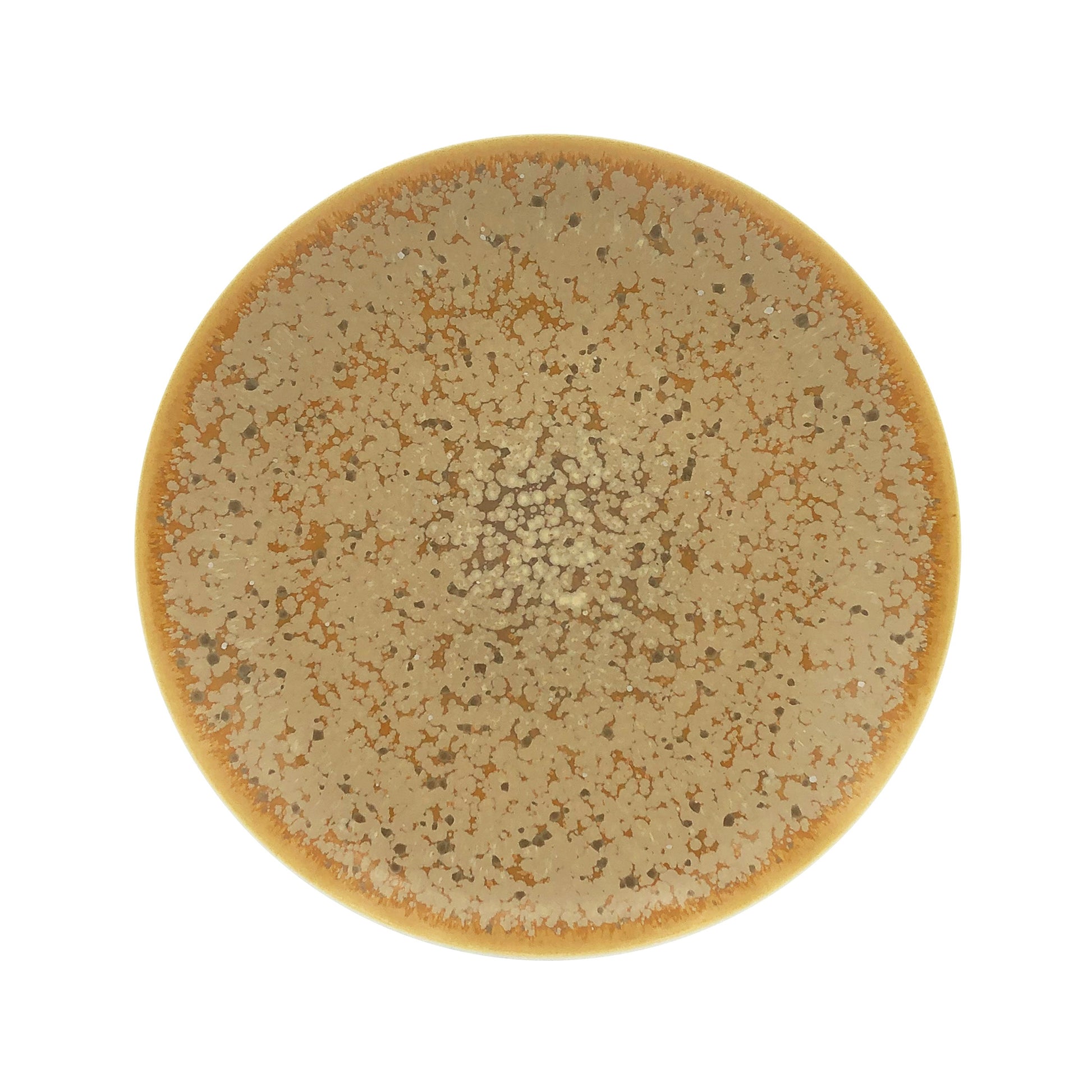 JL Coquet  Song Ocre - Assiette plate 10.63 Inch SKU: AGO1034OCRECREM000