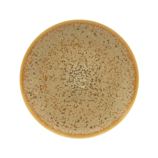 JL Coquet  Song Ocre - Assiette plate 10.63 Inch SKU: AGO1034OCRECREM000