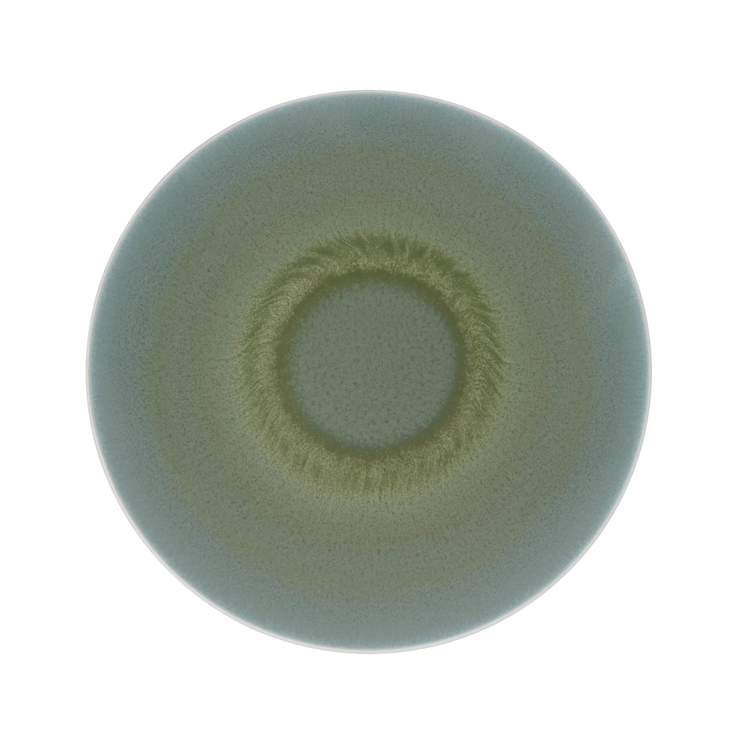 JL Coquet  TODRA Vert - Assiette plate 10.63 Inch SKU: AGO1034TVERCREM000