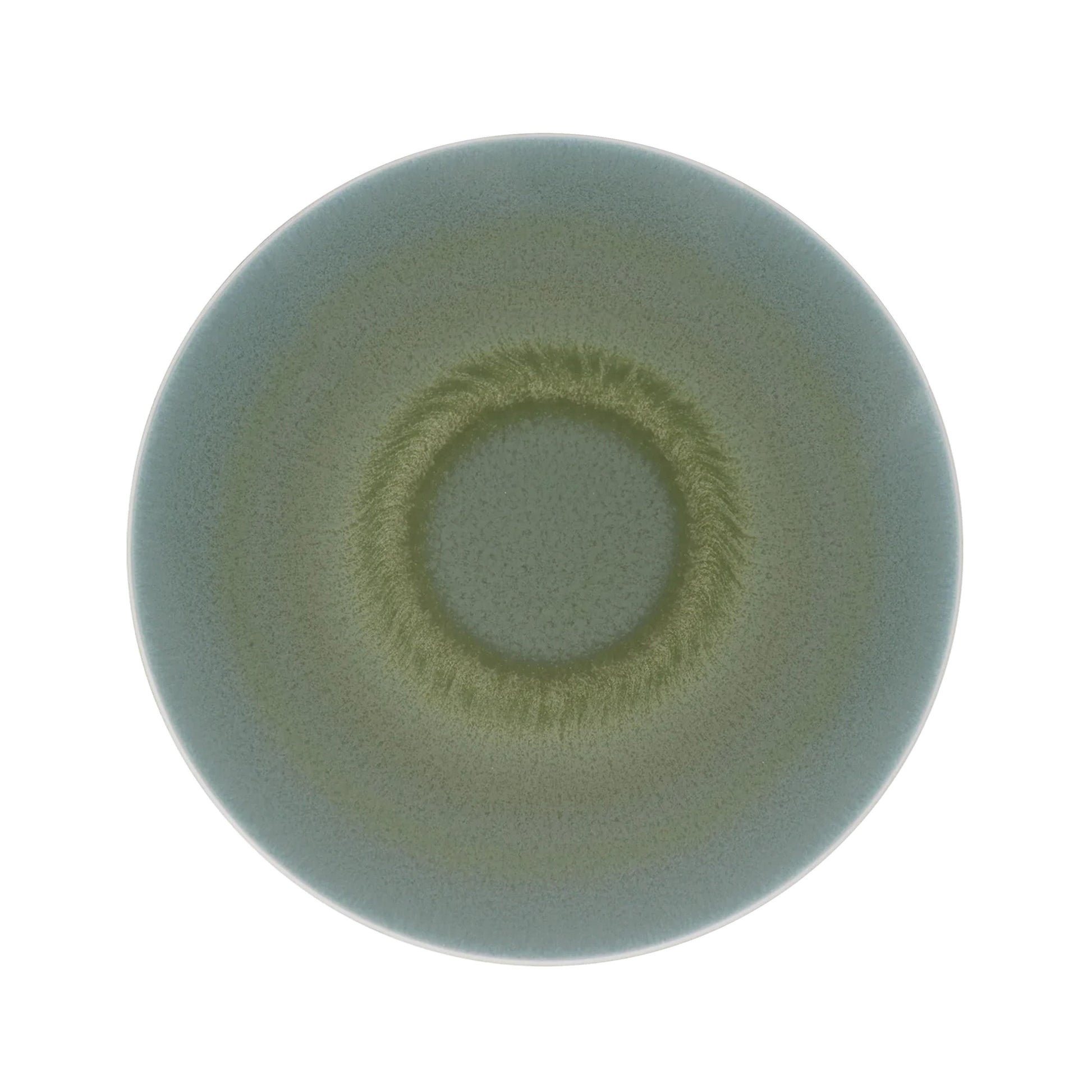 JL Coquet  TODRA Vert - Assiette plate 10.63 Inch SKU: AGO1034TVERCREM000