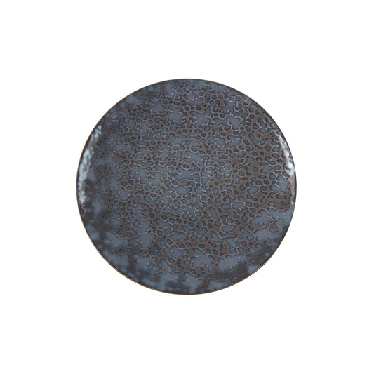 JL Coquet  JUNGLE - Assiette ? dessert 8.27 Inch SKU: AGO1028JUBKBLNC000