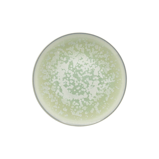 JL Coquet  SONG Amande - Assiette ? dessert, Agora 8.27 Inch SKU: AGO1028SGAMCREM000