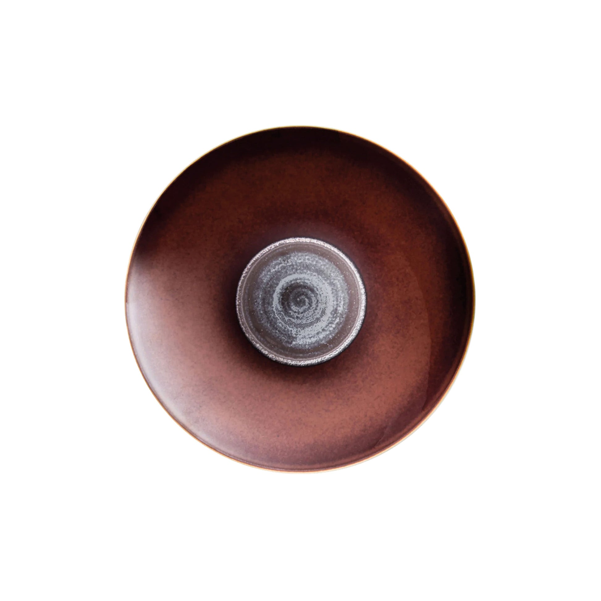 JL Coquet  TELLURE Pourpre - Assiette ? dessert 8.27 Inch SKU: AGO1028TEPOBLNC000