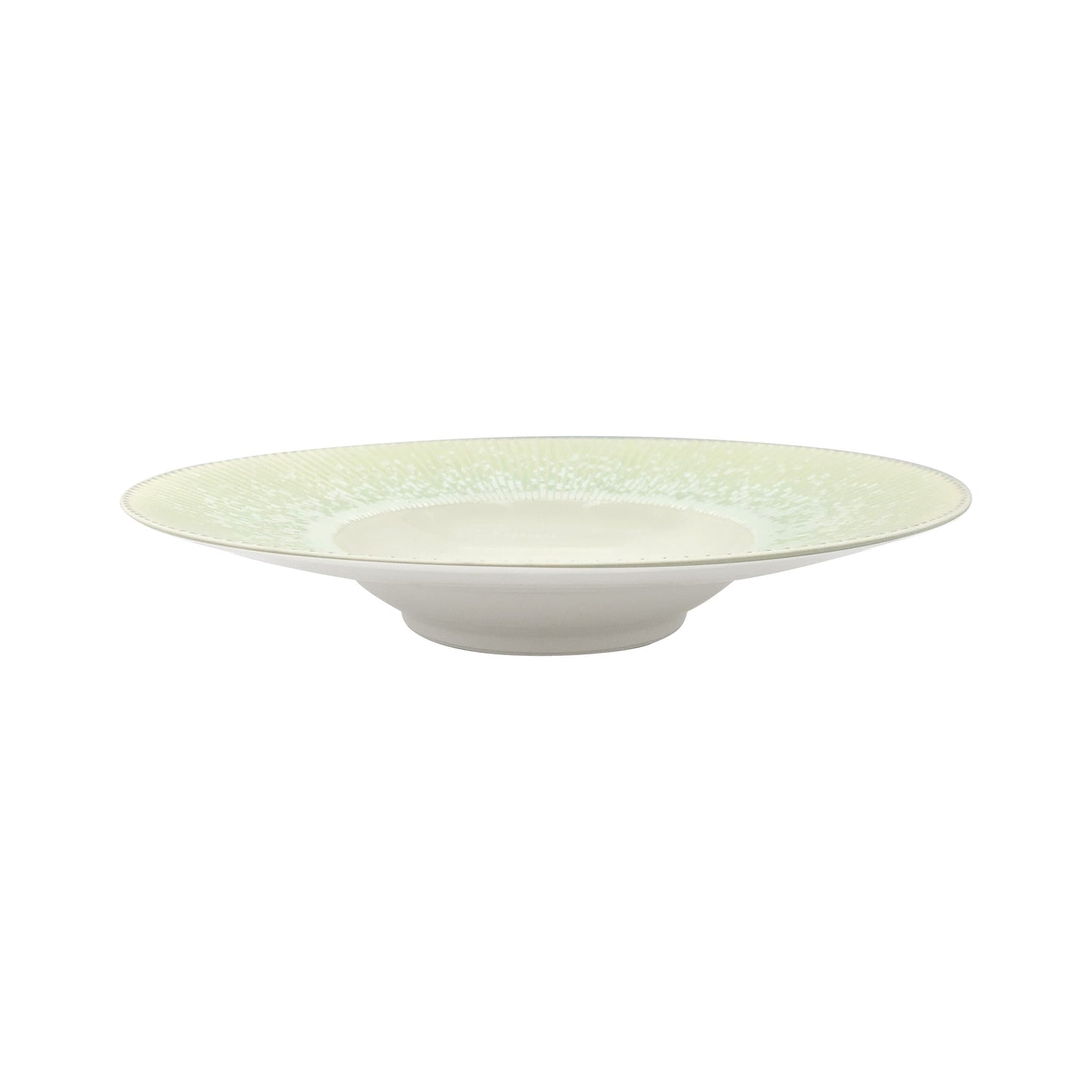 JL Coquet  SONG Amande - Assiette creuse ? aile JDC 10.63 Inch SKU: BOL1052SGAMCREM000
