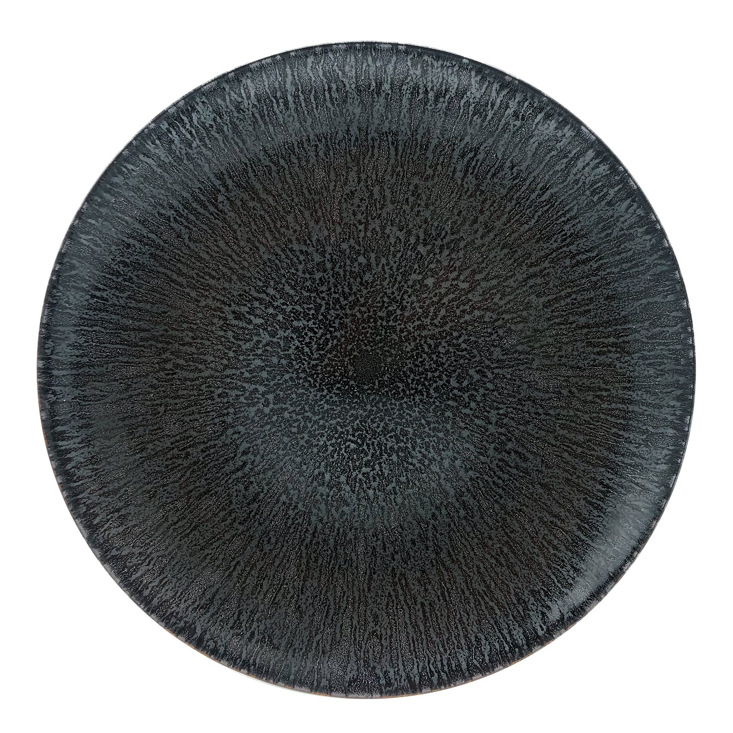 JL Coquet  LES HEURES DE LA NUIT - Assiette de pr?sentation 12.6 Inch SKU: AGO1039HDLNBLNC000