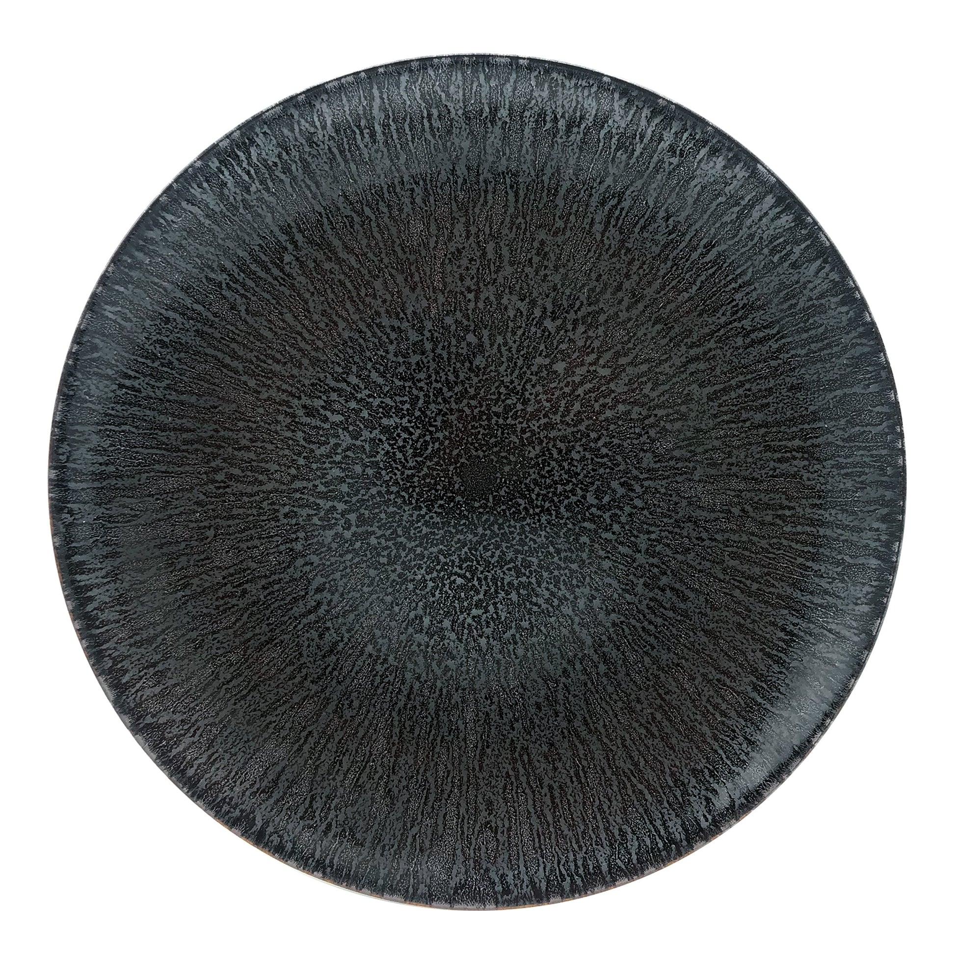 JL Coquet  LES HEURES DE LA NUIT - Assiette de pr?sentation 12.6 Inch SKU: AGO1039HDLNBLNC000