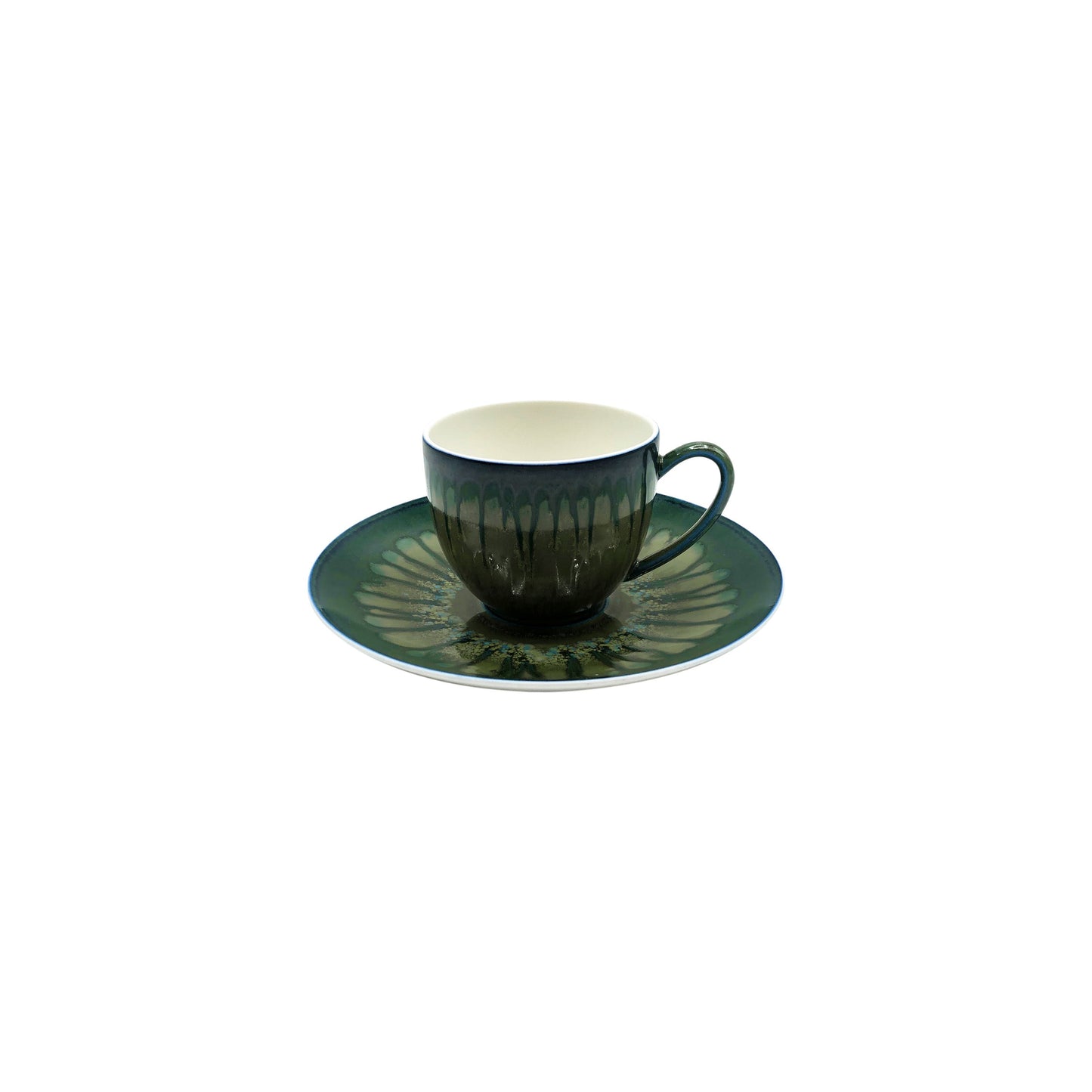 JL Coquet  CYCLONE - Tasse caf? &amp; soucoupe 2.71 OZ SKU: HOR3015CYCLCREM000