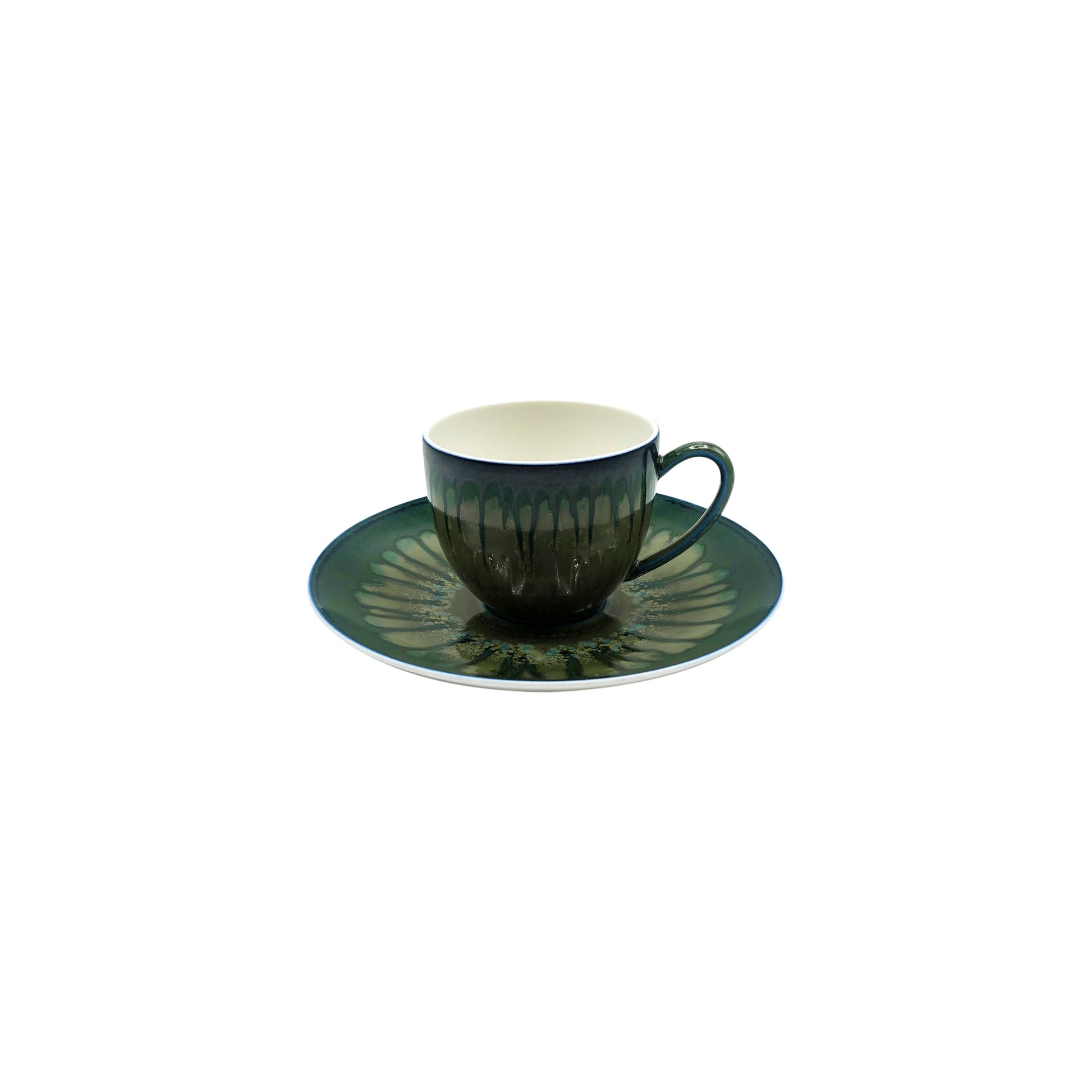 JL Coquet  CYCLONE - Tasse caf? &amp; soucoupe 2.71 OZ SKU: HOR3015CYCLCREM000