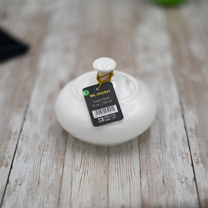 Wilmax Fine Porcelain Sugar Bowl 8 Oz | 250 Ml SKU: WL-995021/A