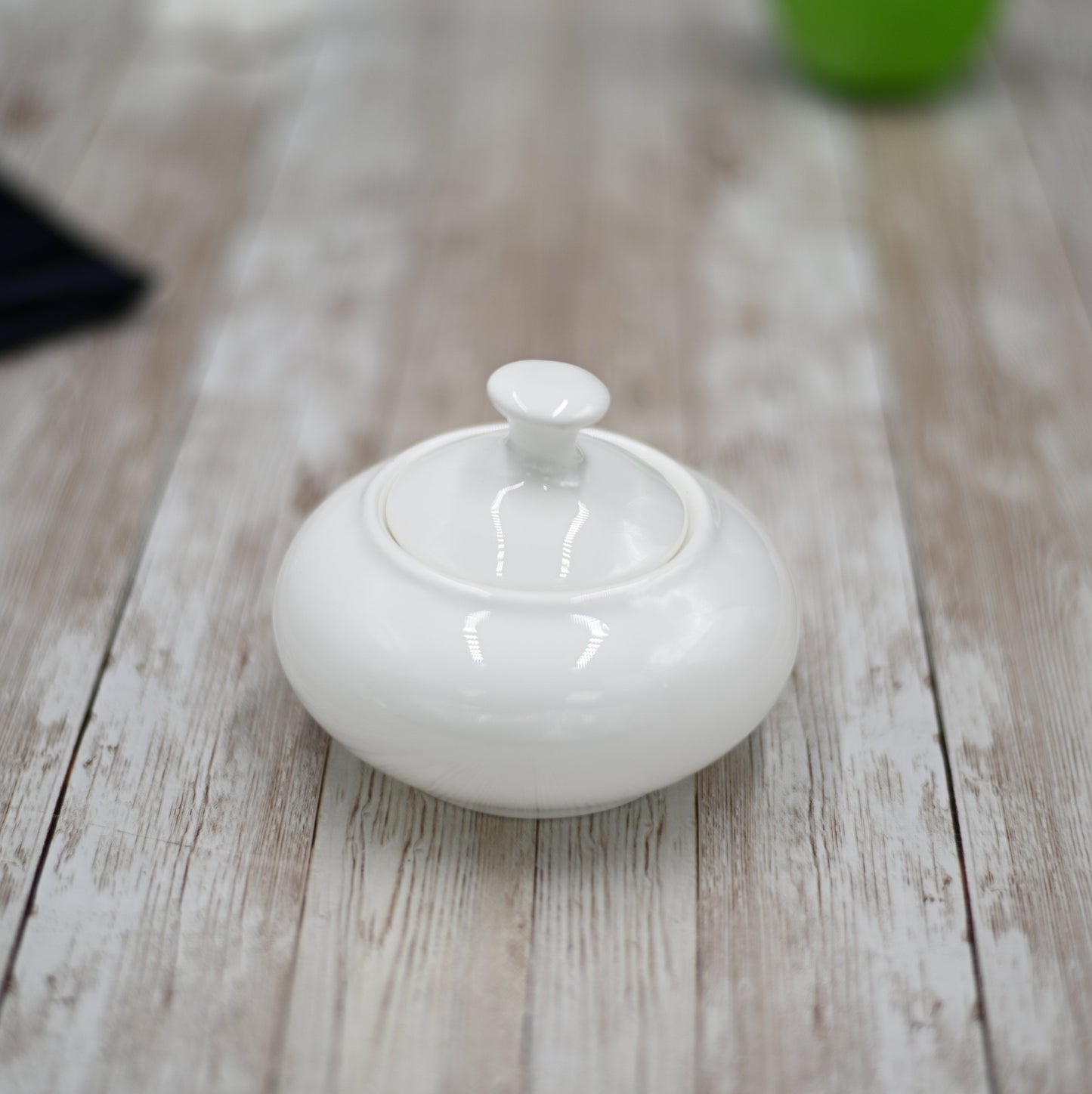 Wilmax Fine Porcelain Sugar Bowl 8 Oz | 250 Ml SKU: WL-995021/A