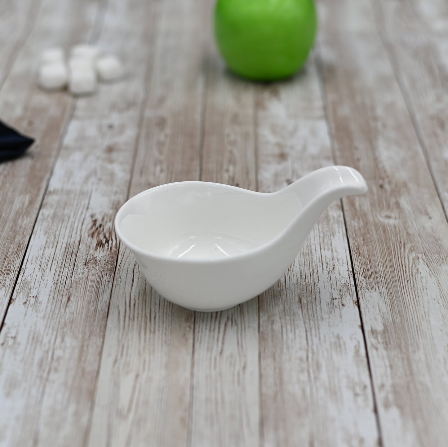 Wilmax Fine Porcelain Snack Dish 5" | 12.5 Cm 3 Fl Oz | 100 Ml SKU: WL-992490/A
