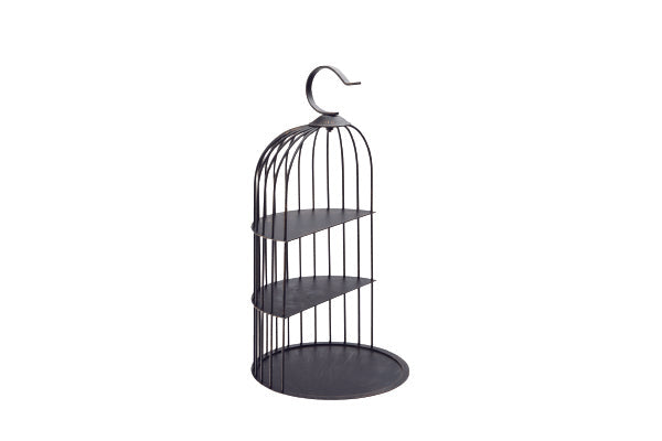 Vintage Birdcage Presentation Stand 17" 