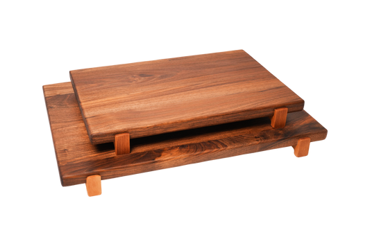 SERVING & CUTTING BOARD Black walnut 11.81 x 7.87 inches #0515/V1