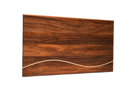 SERVING & CUTTING BOARD Black walnut 17.72 x 11.81 inches #0513