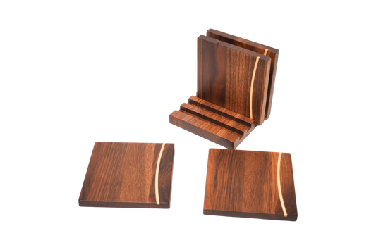 COASTER Black walnut 4*4*0.4  inches #0529