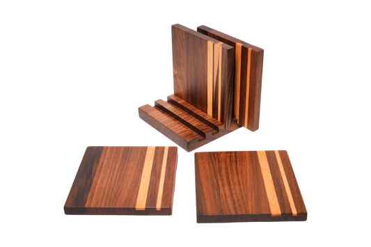 COASTER Black walnut 4*4*0.4 inch inches #0527